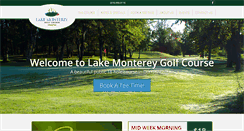 Desktop Screenshot of lakemontereygolf.com